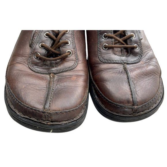Merrell Men's Sojourn Brown Leather Casual Split Toe Oxfords Size 7M (J43563) - Picture 4 of 7